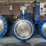 Double Flange Type Double Eccentric Design Butterfly Valve