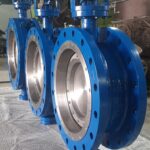 Double Flange Type Double Eccentric Design Butterfly Valves