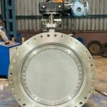 Double Flange Type Triple Eccentric Design Butterfly Valves