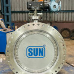 Double Flange Type Triple Eccentric Design Butterfly Valves