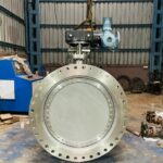 Double Flange Type Triple Eccentric Design Butterfly Valves