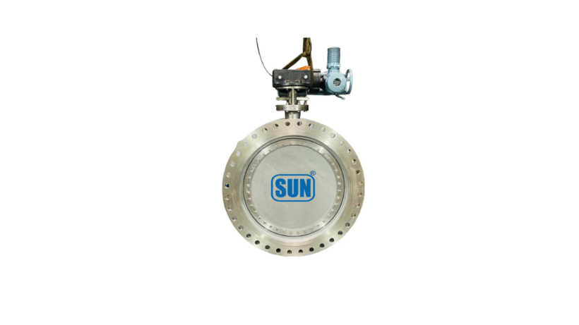 Double Flange Type Triple Eccentric Design Butterfly Valves