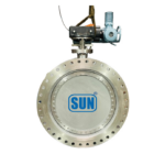 Double Flange Type Triple Eccentric Design Butterfly Valves