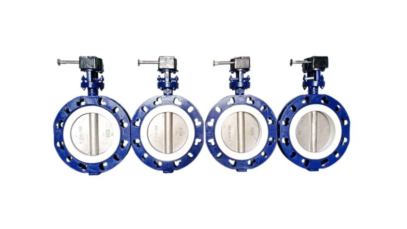 Wafer Type Split Body Design Butterfly Valves