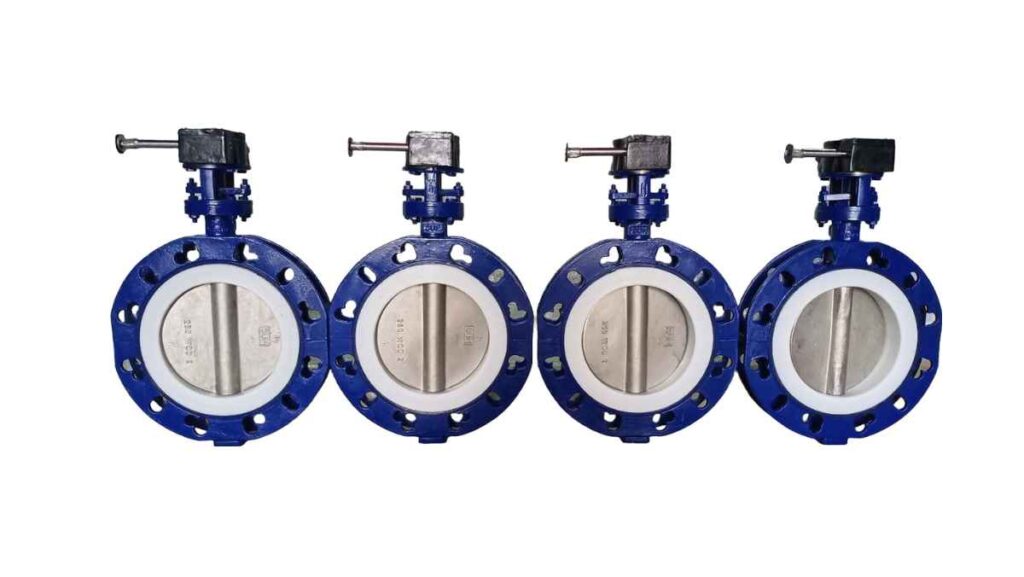 Wafer Type Split Body Design Butterfly valve