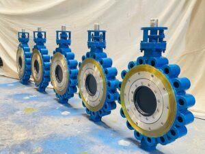 High Performance Wafer Lug Type Double Eccentric Design Butterfly Valve Class 300