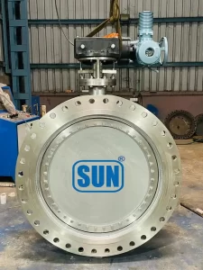triple offset butterfly valve
