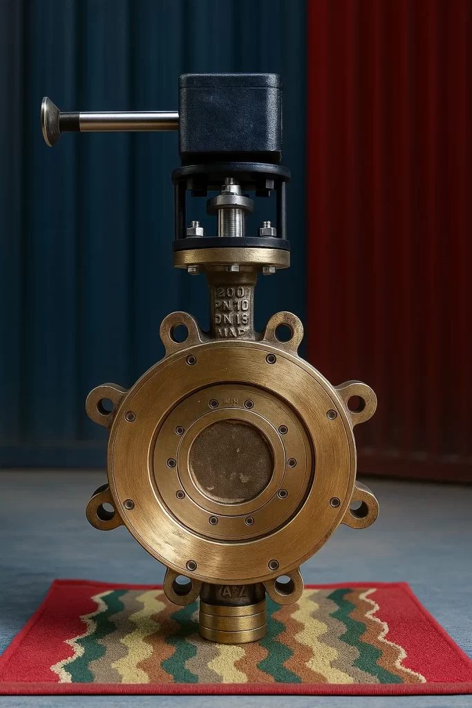 Triple Eccentric Wafer Lug Design Butterfly Valve