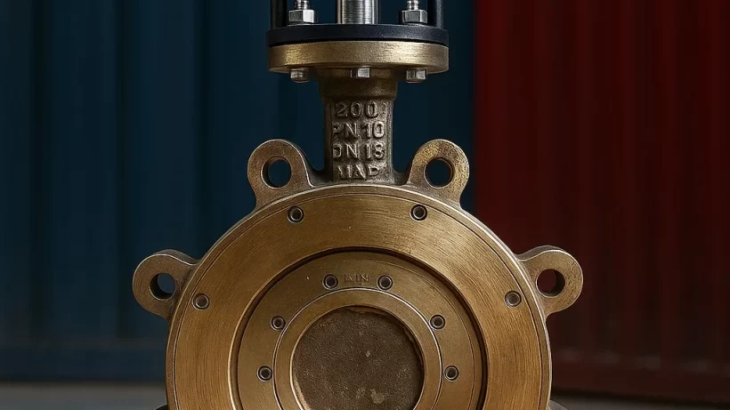 Triple Eccentric Wafer Lug Design Butterfly Valve