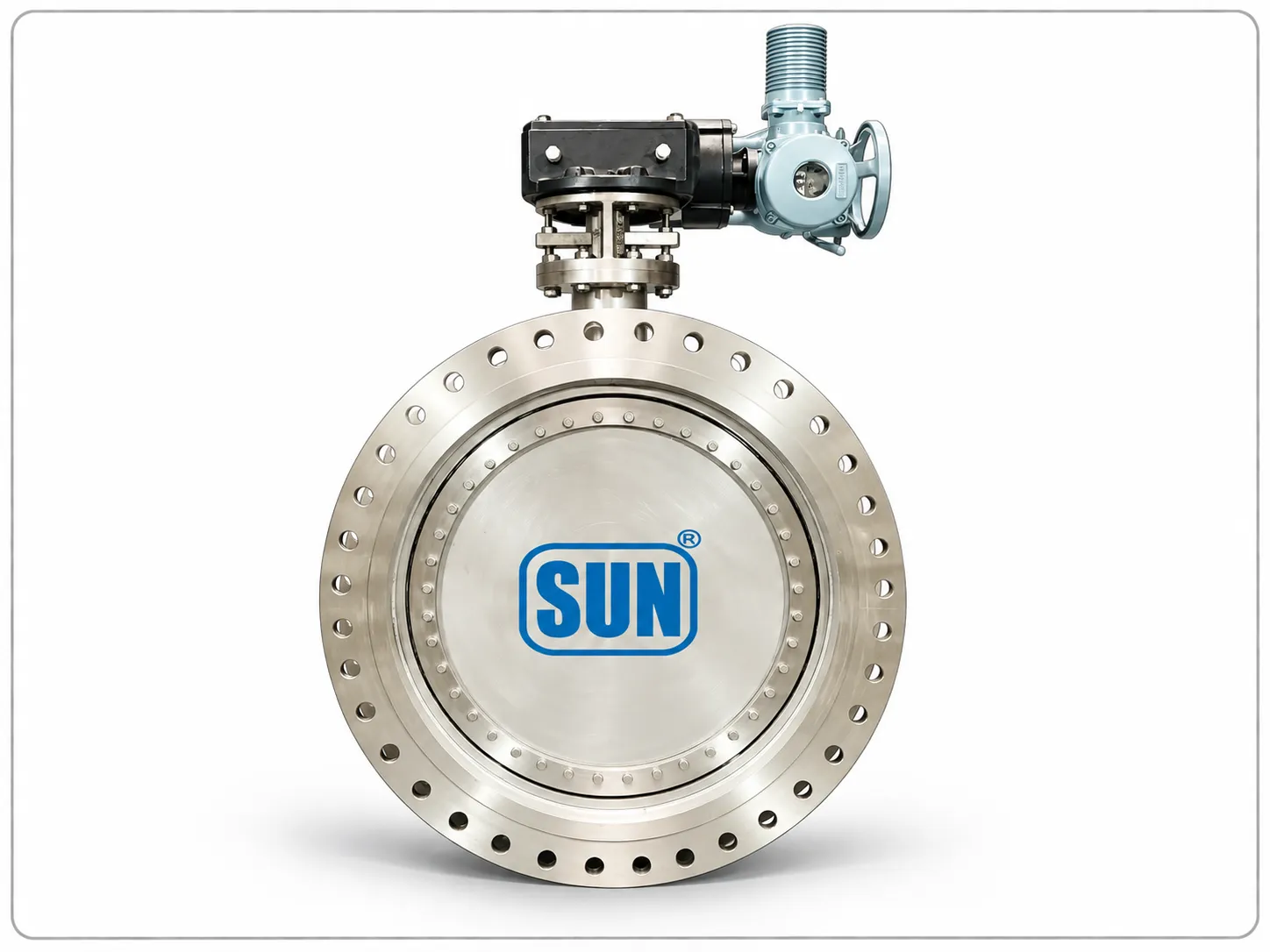 Double Flange Type Triple Eccentric Design Butterfly Valves