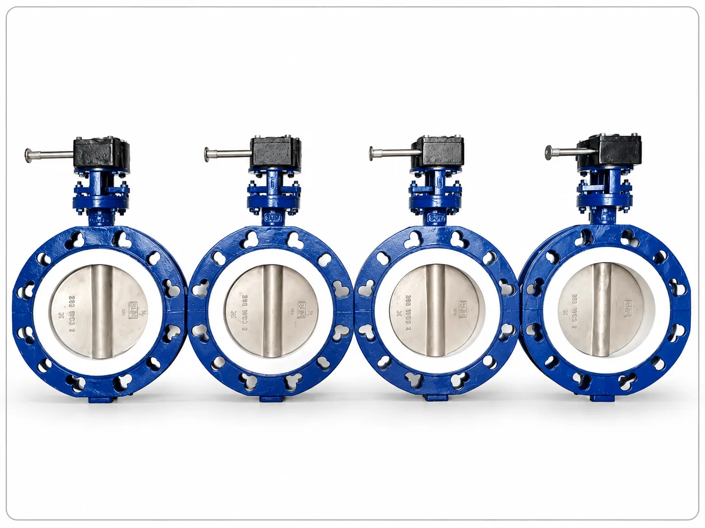 Wafer Type Split Body Design Butterfly Valves