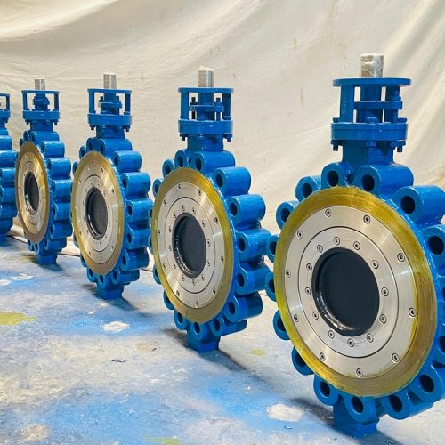 High Performance Wafer Lug Type Double Eccentric Design Butterfly Valve Class 300