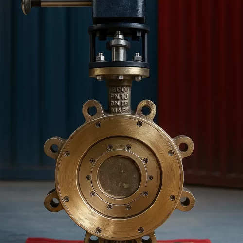 Triple Eccentric Wafer Lug Design Butterfly Valve